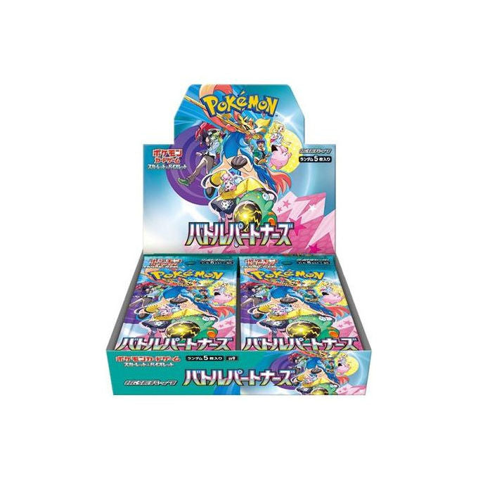 Pokemon Battle Partners Booster Box 30 Buste Giapponesi TCG Scarlatto and Violetto