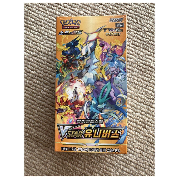 Pokemon Vstar Universe Box 10 Bustine Coreano Espansione