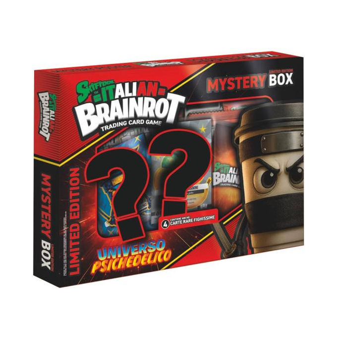 Bandai Skifidol Brainrot Universo Psiche Mystery Box Limited Red Carte da Gioco Collezione