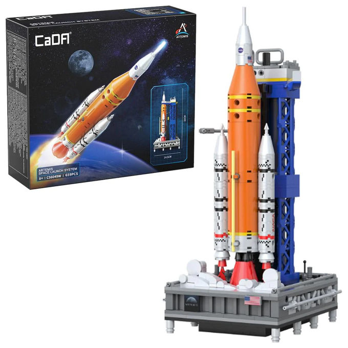 Cada Nasa Artemis SLS Rocket 659 Pezzi Modellino da Costruzione