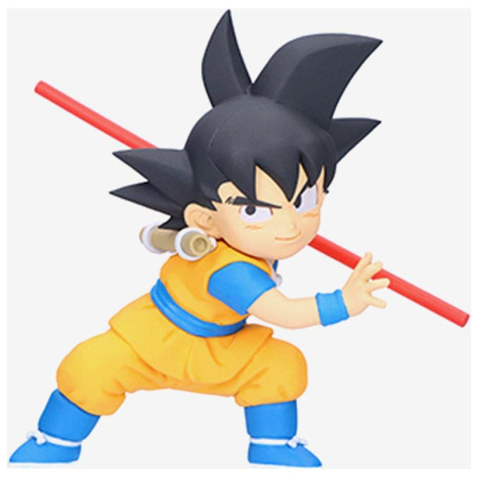 Banpresto Dragon Ball Daima Mini Figure Son Goku con Pannello 7cm
