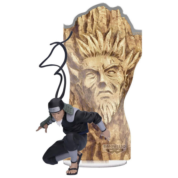 Banpresto Naruto Shippuden Statua Sarutobi Hiruzen Panel Spectacle 18cm PVC