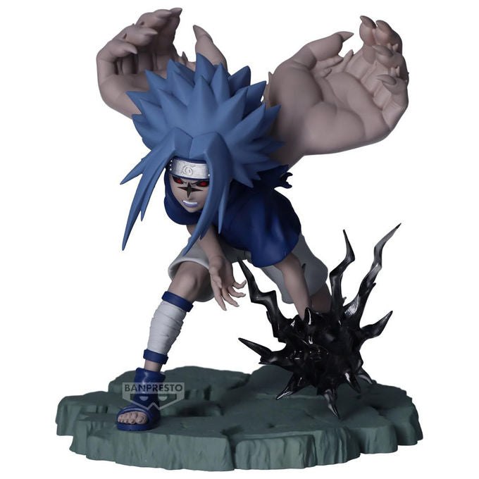 Banpresto Naruto Shippuden Sasuke Memorable Saga Figura Statuetta 10cm