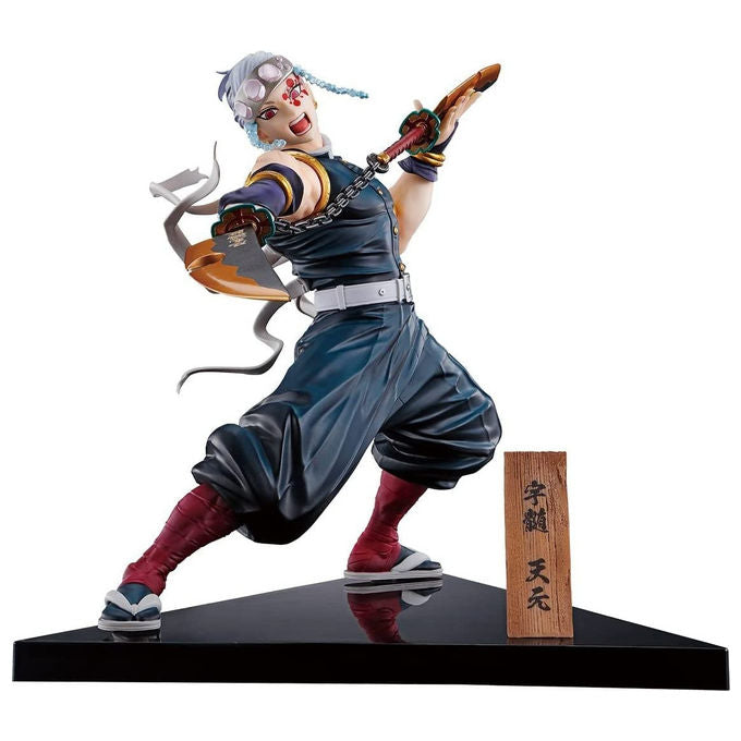 Bandai Demon Slayer Statua Tengen Uzui Ichibansho Masterlise 27cm PVC e ABS