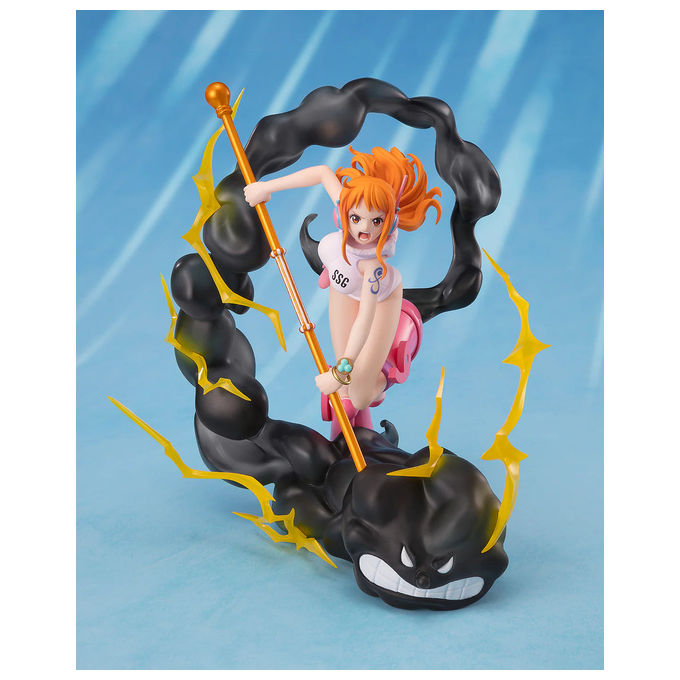 Bandai Figuarts Zero One Piece Nami Lightning Blast Extra Battle Statua in PVC 17 cm