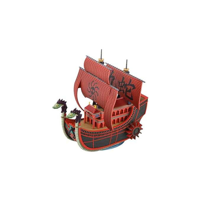 Bandai One Piece Grand Ship Collection Nave Pirata Kuja Kit di Montaggio