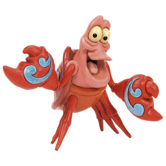 Disney Traditions Statuetta Mini Sebastian La Sirenetta Resina Jim Shore