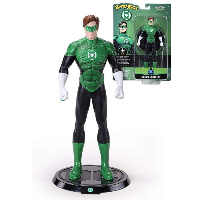Noble Collection Mini Figurina Lanterna Verde Dc Comics Bendyfigs 19 cm