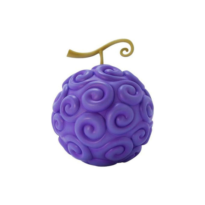 Abystyle ABYREP004 One Piece Replica Frutto Gum-Gum Gomu Gomu no Mi in Resina 13 cm Scala 1:1 colore Viola