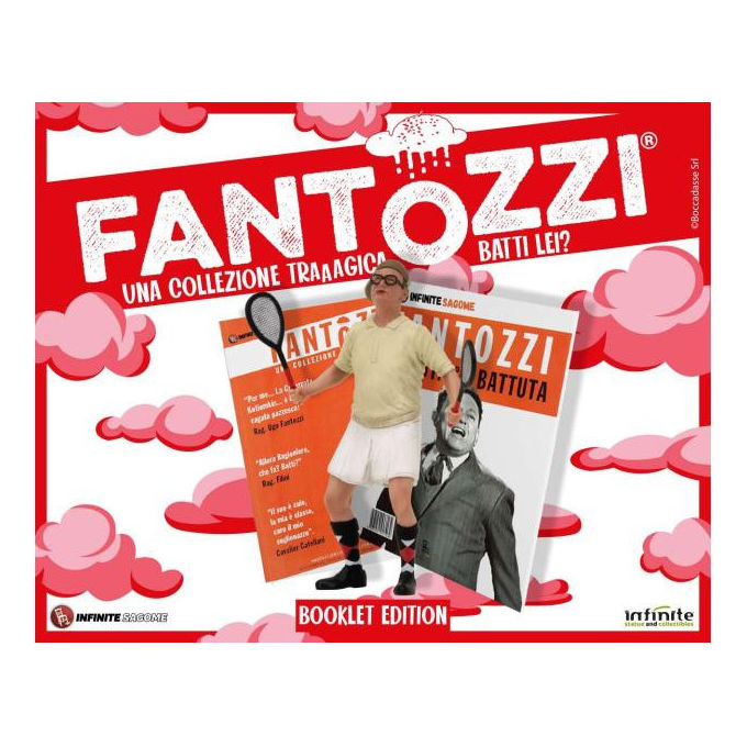 Infinite Statue Fantozzi Filini Batti Lei? Con Modellino in Scala Mini Figure Cinema in PVC