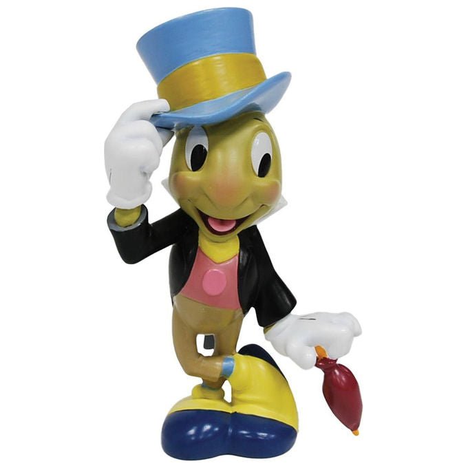 Enesco Statuetta Disney Grillo Parlante Pinocchio Resina Dipinta a Mano
