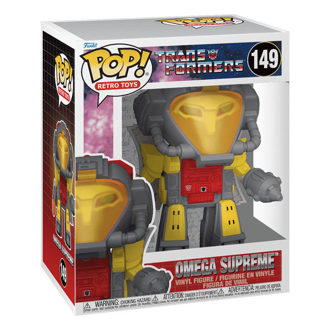 Funko Transformers Omega Supreme Super Dimensionato Bobble Head 15 cm