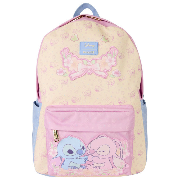 Loungefly Zaino Grande Nylon Lilo and Stitch Disney 43cm x 29.2cm