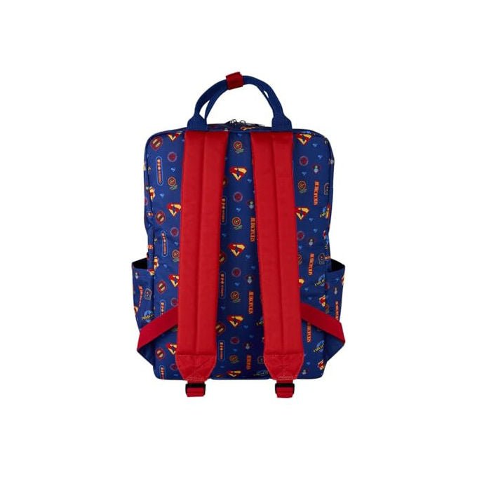 Loungefly, Zaino Superman DC Comics, Nylon, Blu