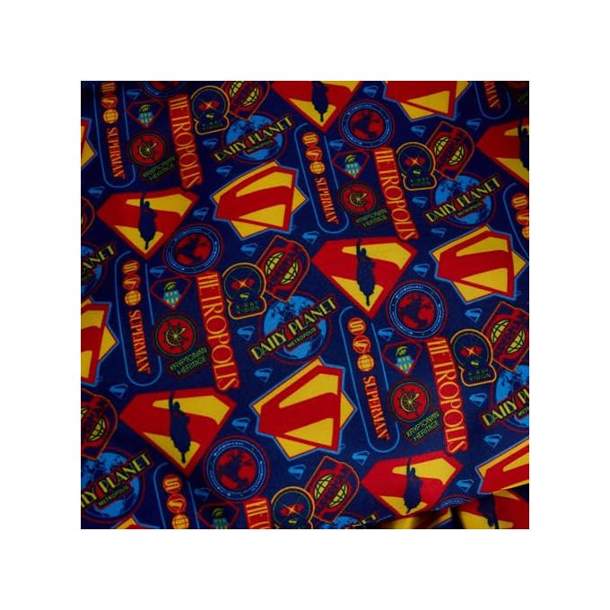 Loungefly, Zaino Superman DC Comics, Nylon, Blu
