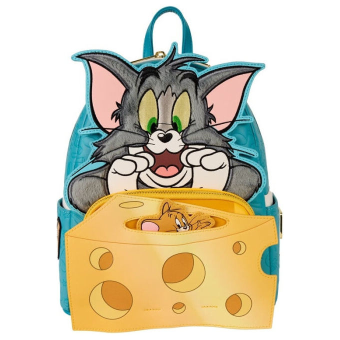 Loungefly Mini Zaino Tom and Jerry Cartoni Animati 23 x 27 x 11 cm