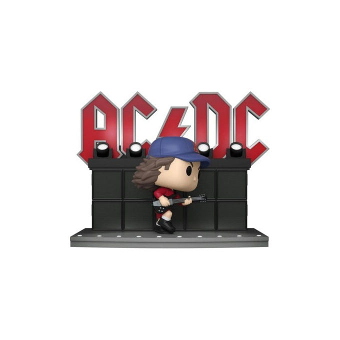 Funko Pop Moment AC-DC N. 415 Angus Young Dance Mini Figurina PVC