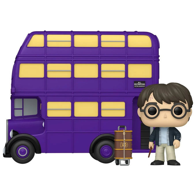 Funko Harry Potter Pop! Ride Superdeluxe con Knight Bus PVC 15-11 cm