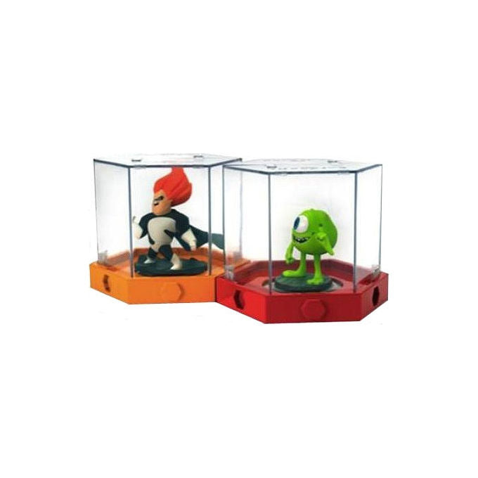 PDP Custodia Protettiva per Figure Disney Infinity Multicolore Confezione da 3
