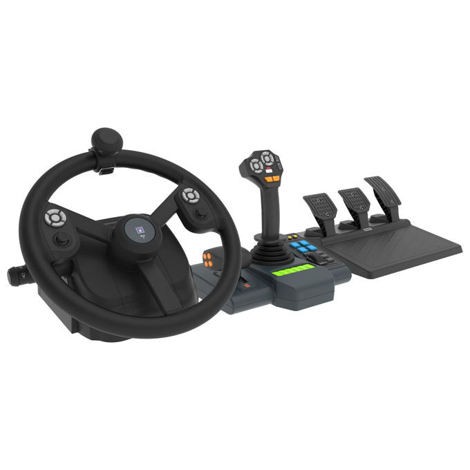 Hori Sistema di Controllo Veicoli Agricoli Volante Pedali Joystick per PC Windows