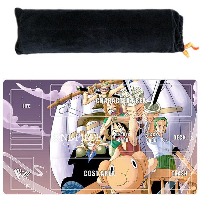 Cinereplicas Tappetino Scrivania One Piece Going Merry e la Ciurma 80x35 cm Rosa