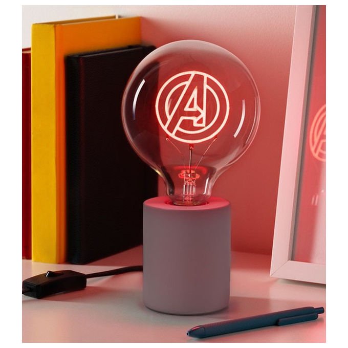 Paladone Products Lampada Neon LED Avengers Decorativa Vetro - Yeppon