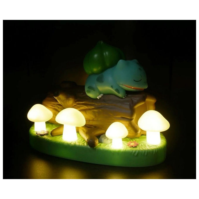 Teknofun Lampada LED Bulbasaur Pokemon Scena Luminosa 23x22.5x14 cm