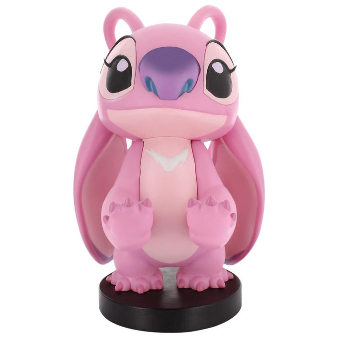 Exquisite Gaming Statua Angel Lilo and Stitch Porta Cellulare-Controller 20cm Disney