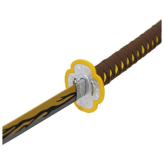 Anime Demon Slayer Katana Ornamentale Kaigaku Lama Bamboo Fodero Legno