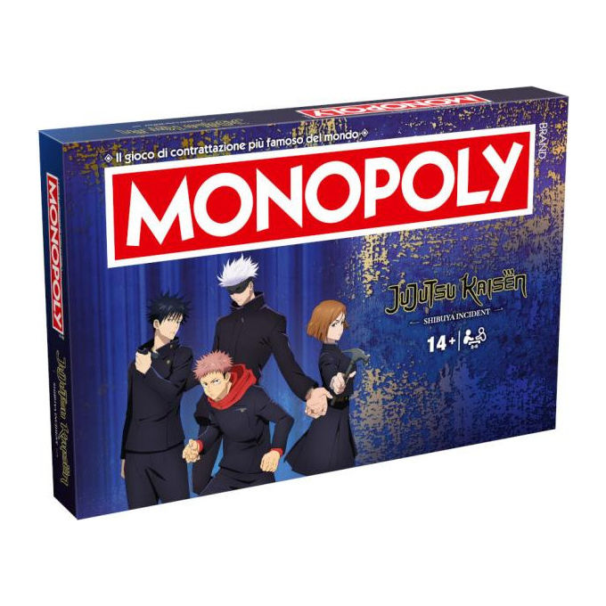 Winning Moves Monopoly Jujutsu Kaisen Gioco da Tavolo Edizione Speciale