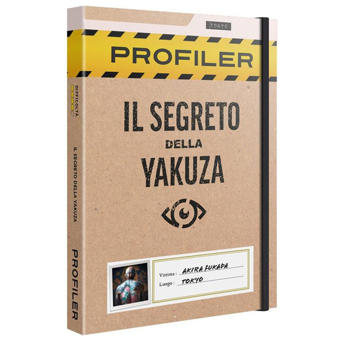 MS Edizioni Profiler Il Segreto Della Yakuza Gioco da Tavolo Investigativo Escape Room