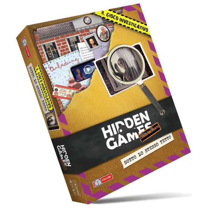 Hidden Games Sotto Lo Stesso Tetto Gioco Investigativo 1-6 Giocatori Italiano