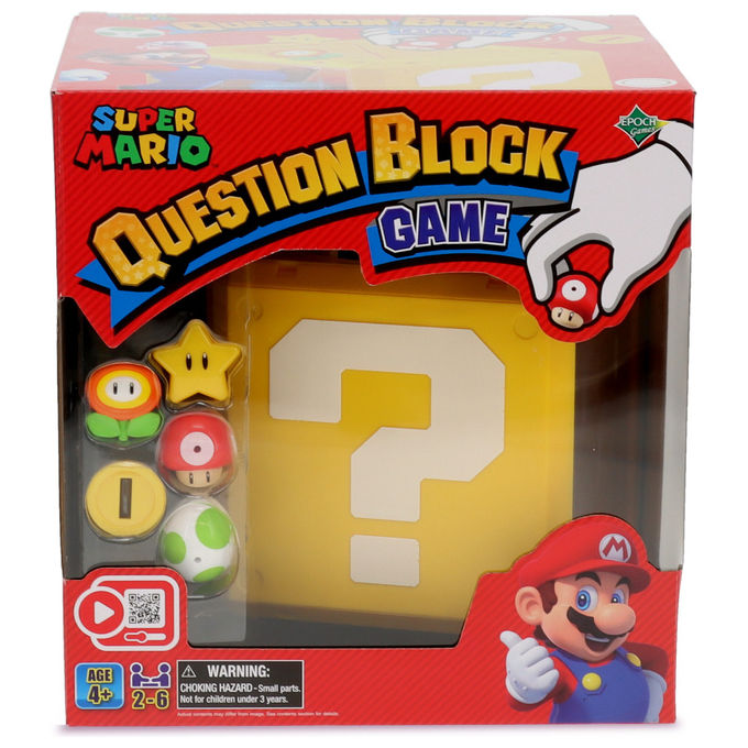 EPOCH Games, Super Mario Question Block, Gioco da Tavolo, Tempo di Gioco 20 Minuti