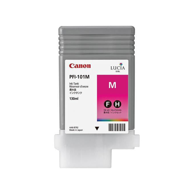 Canon Cartuccia Inchiostro PFI-101M Originale Magenta 130 ml