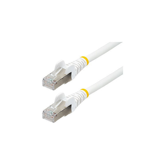 StarTech.com Cavo Ethernet CAT 6a 50cm Bianco LSZH 10GbE 500MHz 100W PoE++