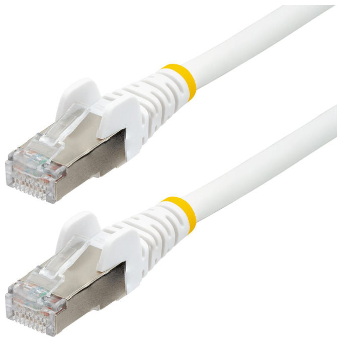 StarTech.com Cavo Ethernet CAT 6a 1.5m Bianco LSZH Rete LAN