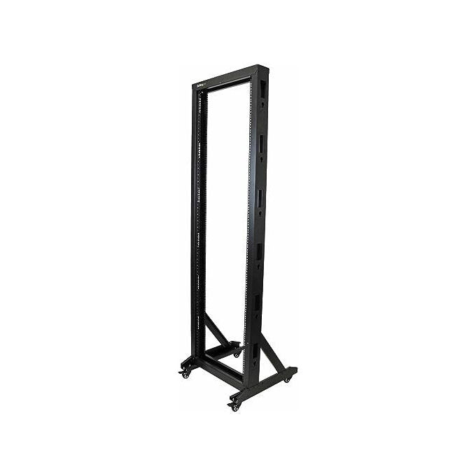 StarTech.com Armadio Rack Server 42U Indipendente Nero