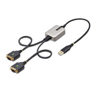 StarTech.com Adattatore USB Seriale RS-232 2 Porte DB-9 USB-A