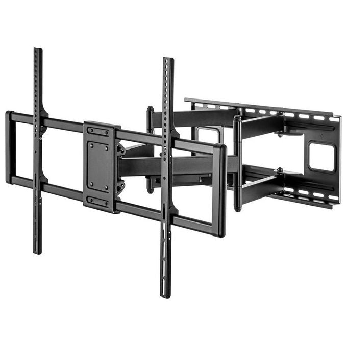Value Supporto TV Parete 3.05 m (120 '') Nero Acciaio Inclinabile