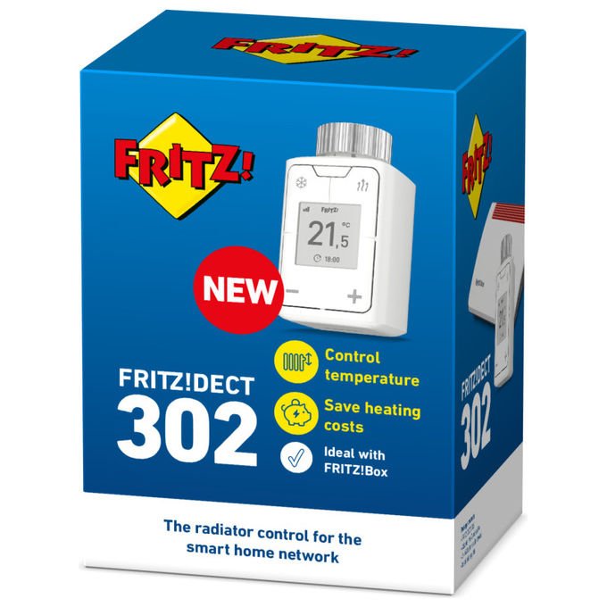 Fritz! Dect 302 International Termostato Intelligente Wireless Bianco