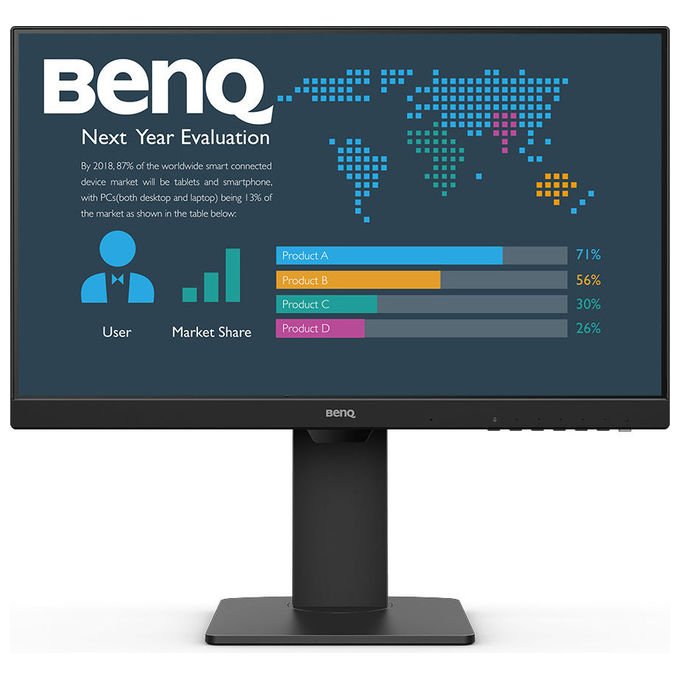BENQ BL2486TC Monitor PC 23.8'' Full HD Nero 3 anni garanzia