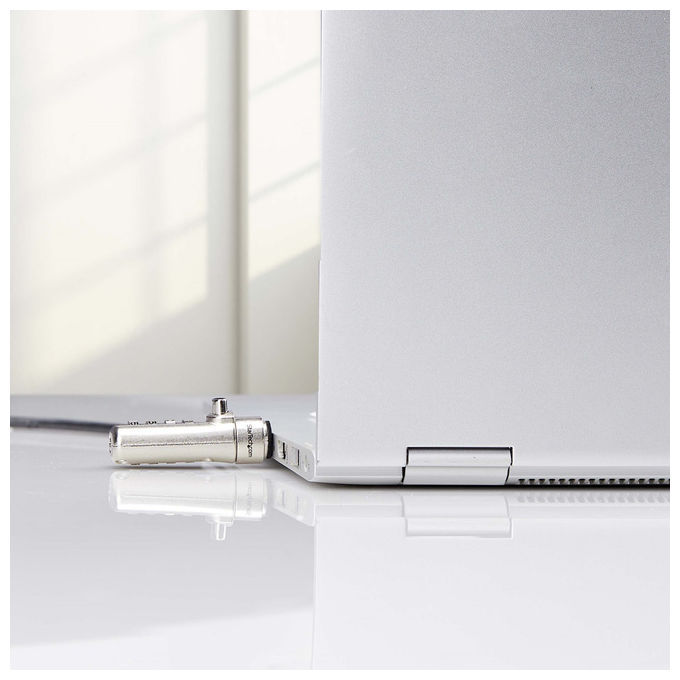 StarTech.com Cavo di Sicurezza per Laptop 15m Compatibile con Nano Slot Antifurto
