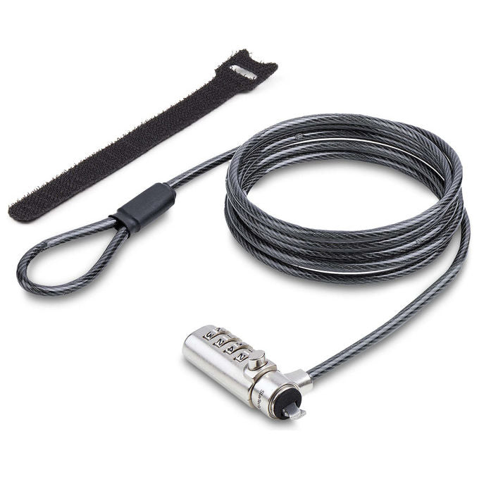 StarTech.com Cavo di Sicurezza per Laptop 15m Compatibile con Nano Slot Antifurto