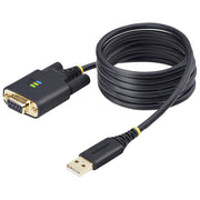 StarTech.com Adattatore Seriale USB a Null Modem FTDI RS232 2m Nero