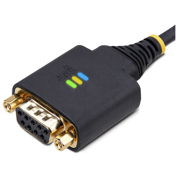 StarTech.com Adattatore Seriale USB a Null Modem FTDI RS232 2m Nero