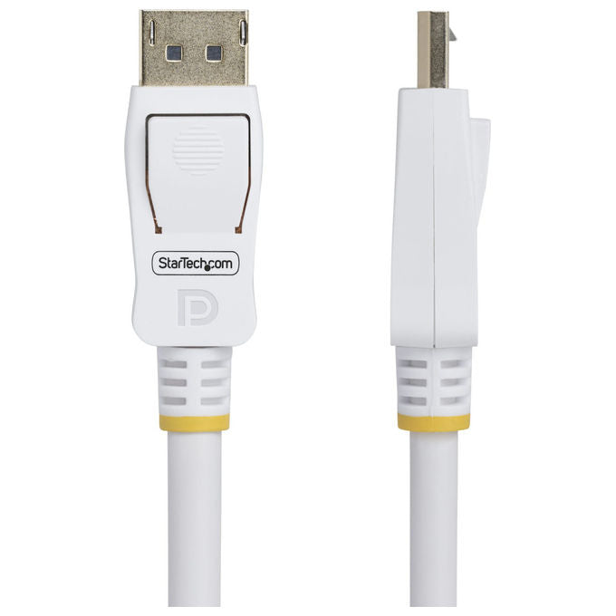 StarTech.com Cavo DisplayPort 1.2 VESA Certificato 1.8 m 4K 60Hz Bianco