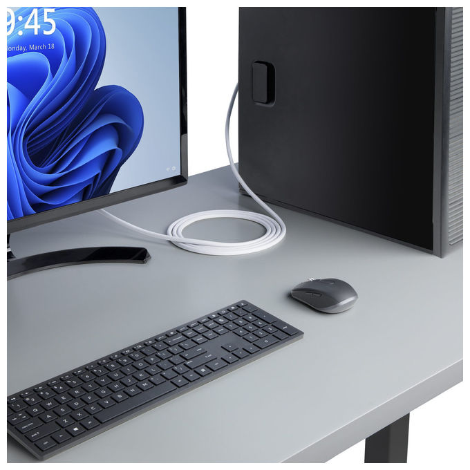 StarTech.com Cavo DisplayPort 1.2 VESA Certificato 1.8 m 4K 60Hz Bianco