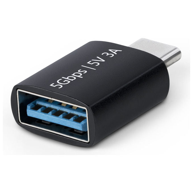 StarTech.com Adattatore USB-C a USB-A 5Gbps Compatto USB Tipo-C Maschio a USB Tipo-A Femmina Nero