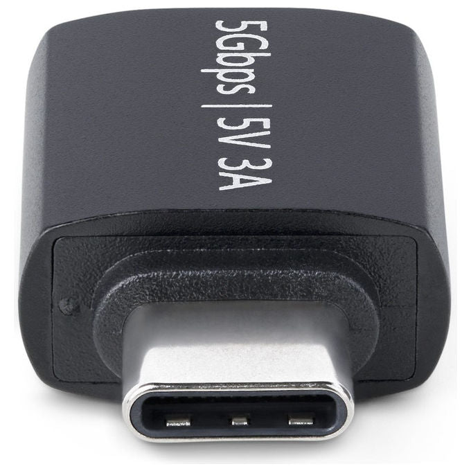 StarTech.com Adattatore USB-C a USB-A 5Gbps Compatto USB Tipo-C Maschio a USB Tipo-A Femmina Nero