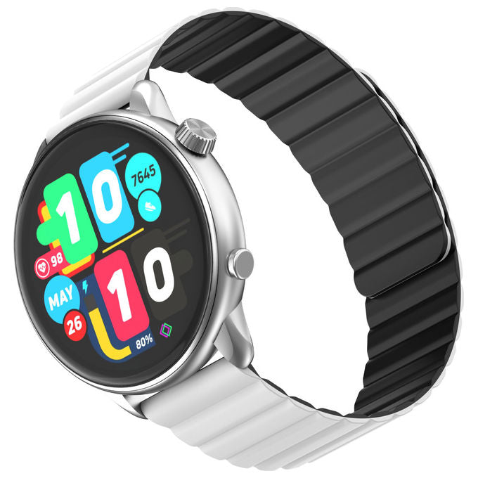 IMIKI Smartwatch TG2 46mm Display AMOLED 1.43'' Touchscreen Argento